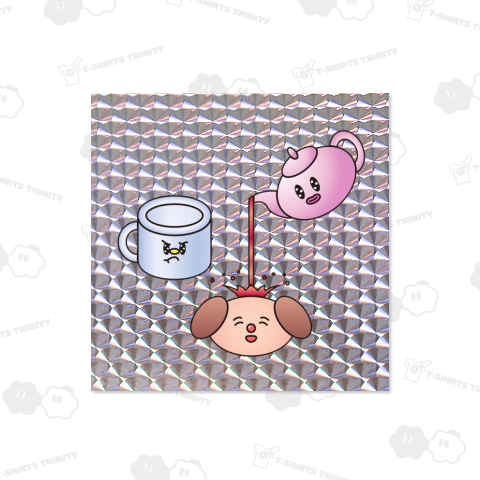 犬とポットとマグカップ