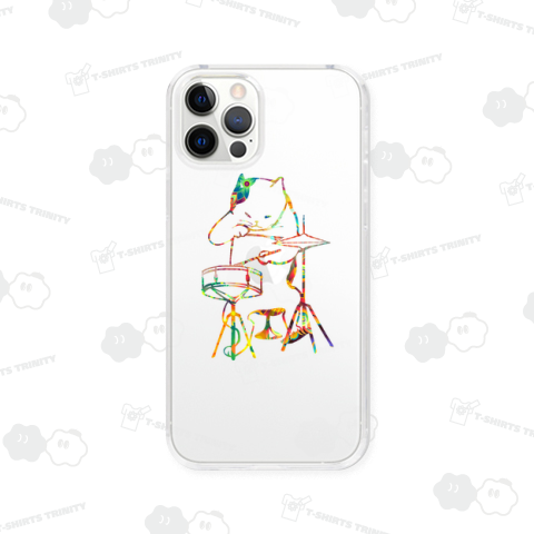 ネコがドラム・カラフル【売れてる】