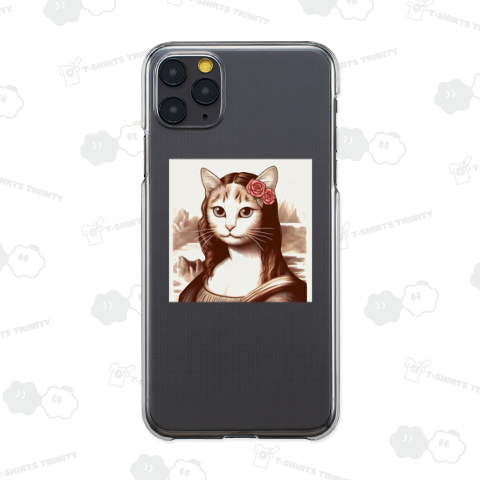 モナリザ風の猫