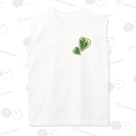 観葉植物(フィカス・トライアンギュラリス)葉っぱ