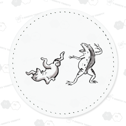 鳥獣戯画(柴犬編)