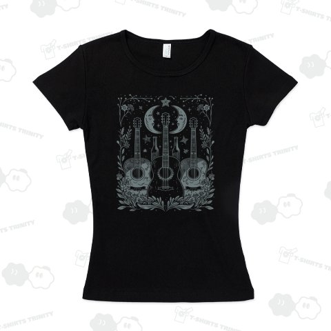 アコースティックギター月と星 フェス