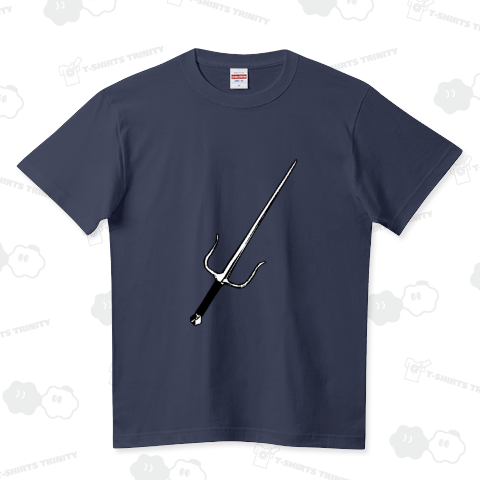 『サイ 武器 中国 十手 三又 ラファエル TMNT 忍者 武器 凶器』Tシャツ