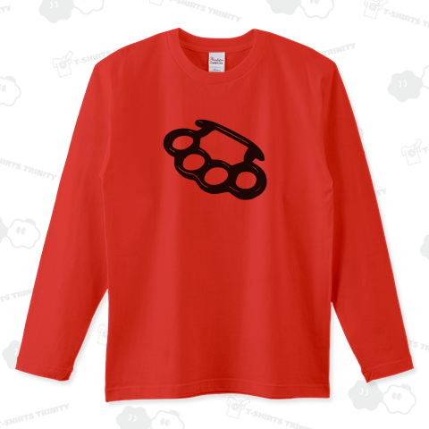 『メリケンサック レトロ 凶器 昭和の不良 ヤンキーの武器 ヌル山 』Tシャツ