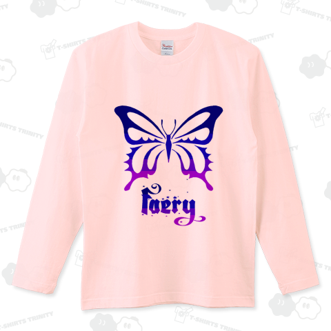 『フェアリー Faery 妖精 精霊 蝶 かわいい ポップ ギャル ティーン キレカワ』Tシャツ