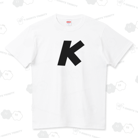 『カッパ κ ギリシャ文字 英語 数字』Tシャツ