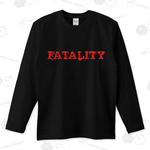 『フェイタリティ FATALITY モータルコンバット モーコン フィニッシュ ゲーセン ゲームセンター 究極神拳』Tシャツ