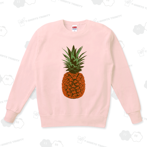 『パイナップル パイン くだもの おいしい フード スイーツ デザート 甘い おやつ 南国』Tシャツ