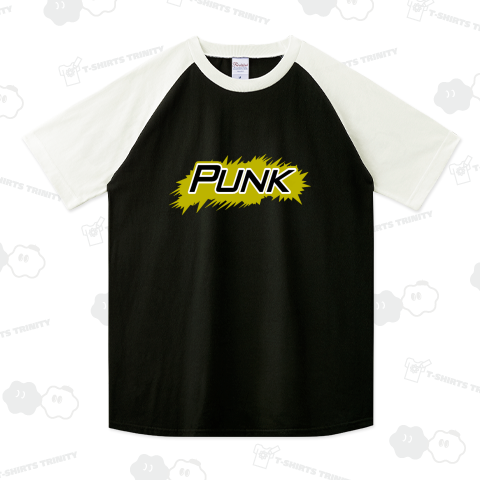 『PUNK パンク パンクス 破壊 邪悪 とげ ベビー バンド ギター コード クール 激しい 速弾き ボイス シャウト』Tシャツ