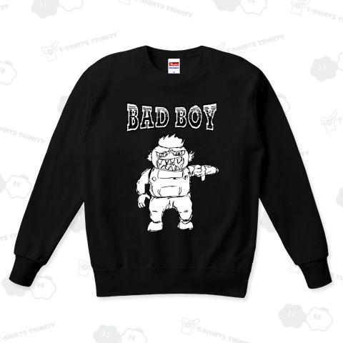 『BAD BOY バッドボーイ 不良 ヤンキー DQN 族 やから スラム街 窃盗 殺人 強姦 ニューヨーク バイカー 』Tシャツ