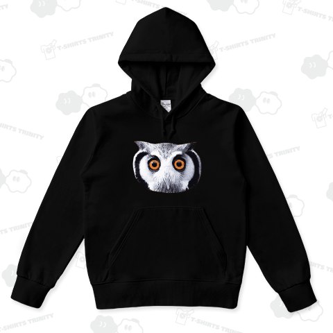 『ミミズク2 ふくろう 猛禽類 鳥 バード 鳥類 飼育 ペット 夜行性 かわいい』Tシャツ