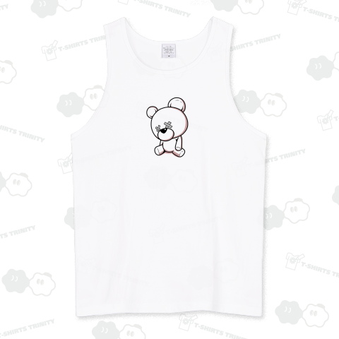 ぐったりテディベア(ダメホワイト)