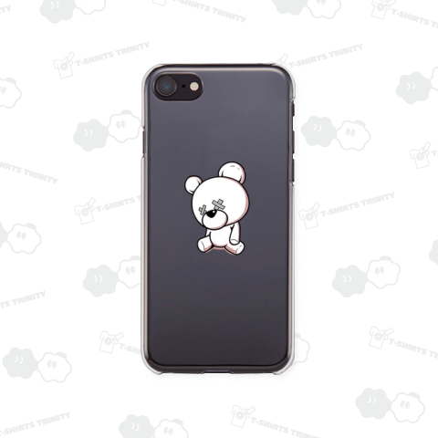 ぐったりテディベア(ダメホワイト)