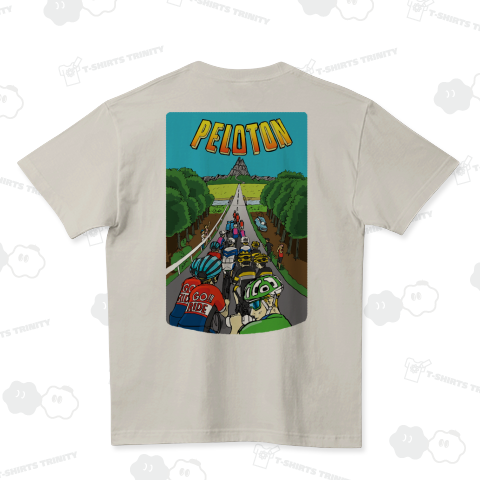 peloton 表裏 ハイクオリティーTシャツ(5.6オンス)