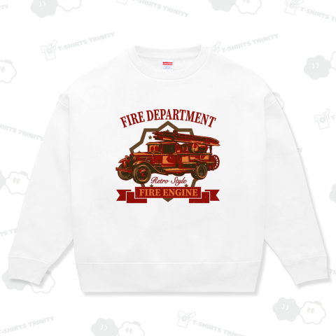 retro style fire engine 1