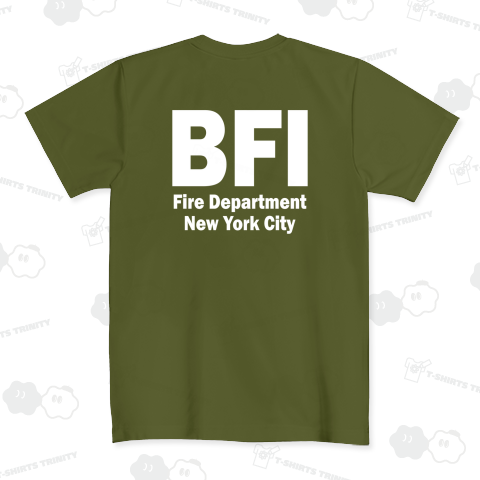 FDNY BFI ドライTシャツ(4.4オンス)