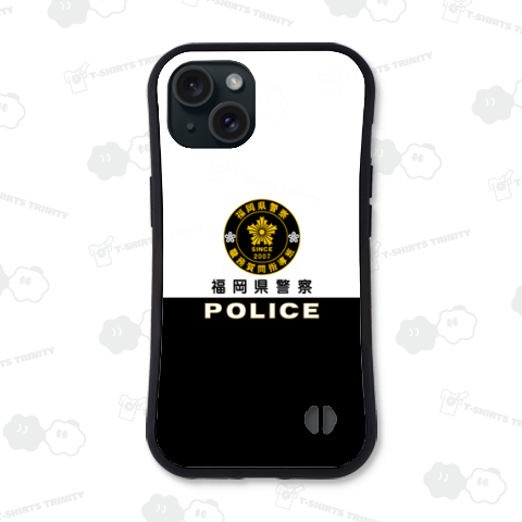 なりきり!パトカー 福岡県警 (スマホケース)