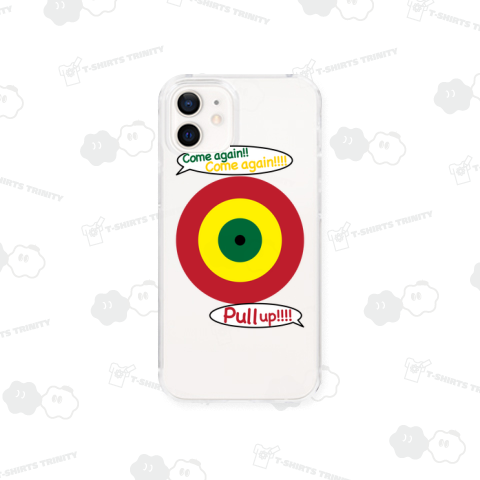 絶叫レゲエ風カーリングTシャツ -RASTA- /レゲエ・ラスタ・音楽・ストリート・スポーツ・絵・カワイイ・可愛い・文字・イラスト・コミック・カラフル・子供・女性・ロゴ・アート・デザインTシャツ