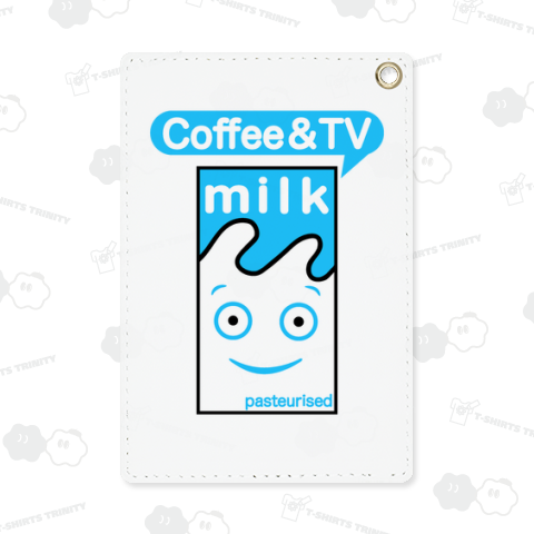 Coffee & TV /牛乳パック・ミルク・ROCK・ロック・MUSIC・音楽・ドリンク・フード・アート・子供・女性・カワイイ・可愛い・イラスト・シンプル・ロゴ・デザインTシャツ