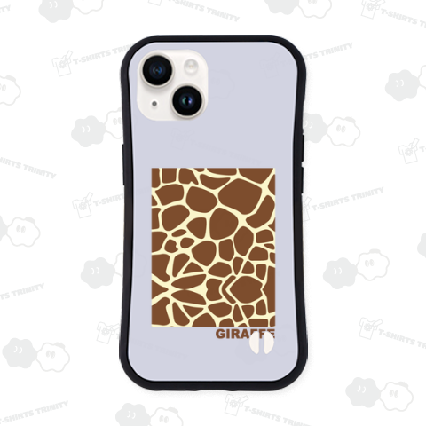 GIRAFFE /キリン模様・柄・ジラフ・動物・アニマル・ペット・ポップアート・popart・絵・パンク・ロック・女性・子供・可愛い・ロゴ・文字・イラスト・シンプル・カラフル・デザインTシャツ