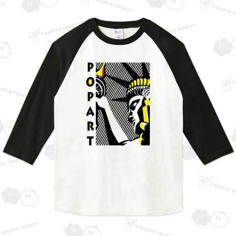 ポップアート自由の女神 /music・rock・絵・音楽・ロック・パンク・マンガ・漫画・アニメ・Tシャツ・かわいい・カワイイ・可愛い・子供・女性・カラフル・シンプル・イラスト・デザイン・模様・柄