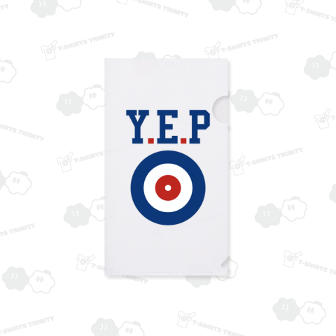 Y.E.P CURLING /カーリング・スポーツ・マーク・カラフル・可愛い・イラスト・絵・音楽・UKロック・パンク・記号・図形・模様・柄・円・女性・子供・アメカジ・文字・ロゴ・デザインTシャツ