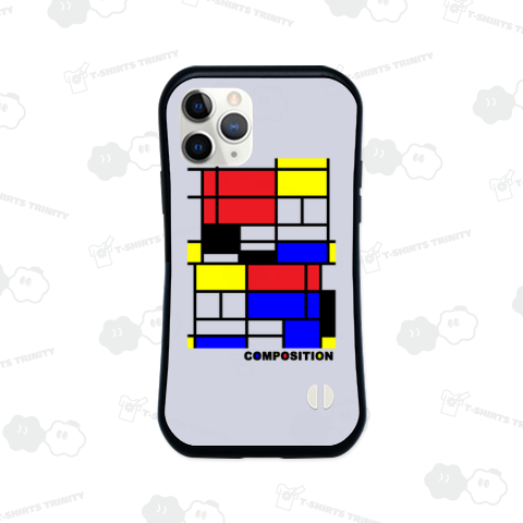 COMPOSITION /模様・柄・記号・図形・rock・絵・音楽・ロック・コミック・地図・モンドリアン・ロゴ・カラフル・シンプル・イラスト・デザイン