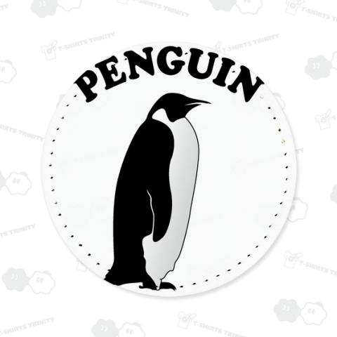 PENGUIN /ペンギン・アニマル・動物・ZOO・ペット・pet・ロック・rock・鳥・アート・可愛い・音楽・シンプル・イラスト・女性・子供・自然・海・文字・マーク・ロゴ・デザインTシャツ