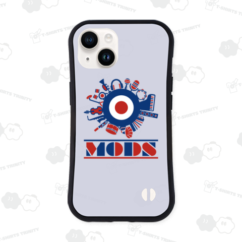 POP ART MODS -TARGET MARK- /モッズ・ポップアート・UKROCK・アメカジデザイン・パンクロック・ジャズ・音楽・楽器・ギター・女性・子供・かわいい・可愛い・文字・ロゴTシャツ