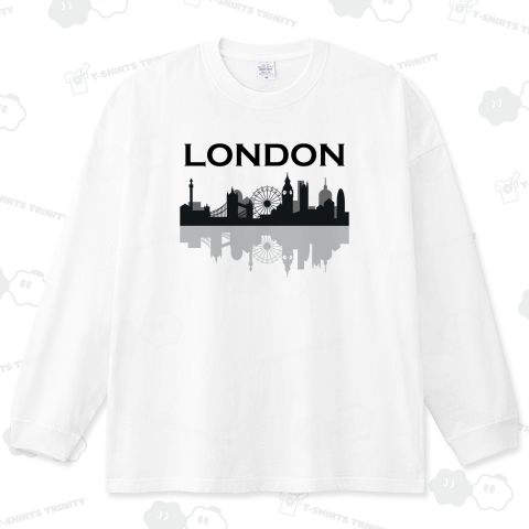 LONDON /ロンドン・パンク・ジャズ・モッズ・ポップアート・文字・UK・楽器・ギター・かわいい・カワイイ・可愛い・イラスト・シンプル・絵・町・街・ロゴ・音楽・女性・子供・デザインTシャツ