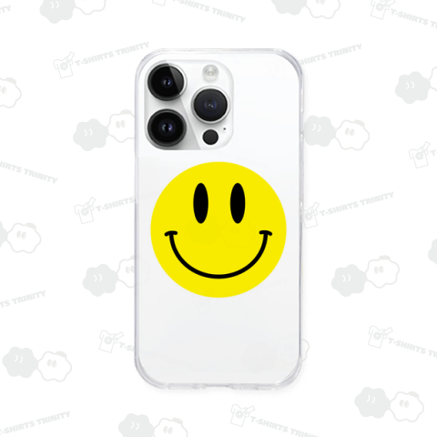 SMILEY FACE /笑顔・スマイル・ニコニコマーク・ロゴ・コミック・マンガ・アニメ・ロック・パンク・ポップアート・popart・模様・絵・女性・子供・かわいい・可愛い・音楽・デザインTシャツ