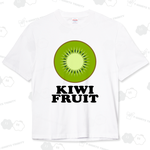 KIWIFRUIT /キウイ・果物・フルーツ・フード・食べ物・秋・カワイイ・可愛い・文字・模様・柄・絵・音楽・子供・女性・popart・ポップアート・サーフ・シンプル・イラスト・ロゴ・デザインTシャツ