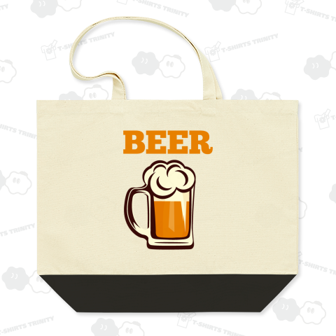 BEER /ビール・ドリンク・イラスト・シンプル・ストリート・フード・レトロ・可愛い・ポップアート・popart・音楽・ロック・パンク・お酒・絵・柄・模様・文字・ロゴ・デザインTシャツ
