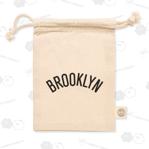 BROOKLYN /ロゴ・ブルックリン・ニューヨーク・ストリート・スポーツ・シンプル・バスケットボール・music・ヒップホップ・ロック・rock・art・音楽・女性・デザイン・絵・文字・Tシャツ