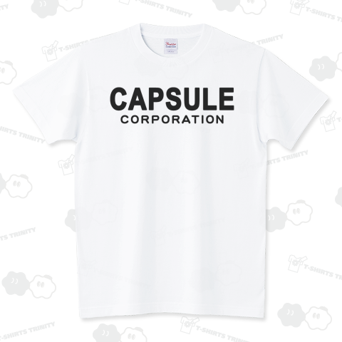 CAPSULE CORPORATION /カプセルコーポレーション・ロゴ・アメカジ・かわいい・イラスト・アメカジ・子供・シンプル・音楽・Tシャツ