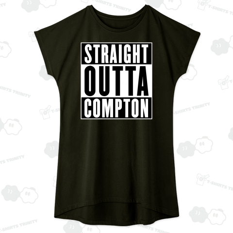 STRAIGHT OUTTA COMPTON -ストレイト・アウタ・コンプトン- ボックスロゴ白枠