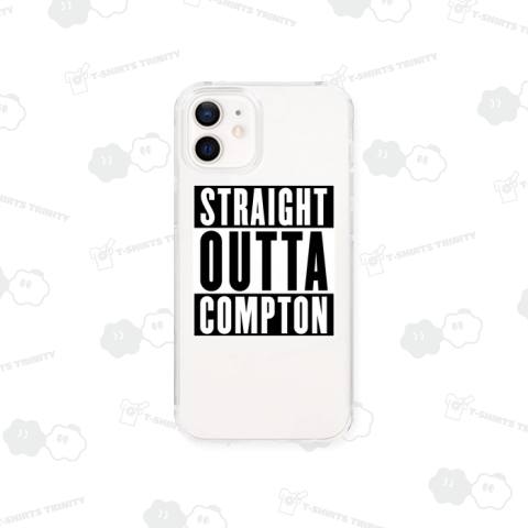 STRAIGHT OUTTA COMPTON -ストレイト・アウタ・コンプトン- ボックスロゴ白枠