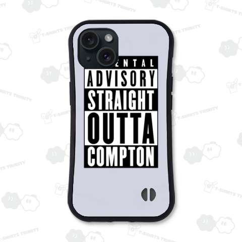 PARENTAL ADVISORY STRAIGHT OUTTA COMPTON-ペアレンタル・アドバイザリー・ストレイト・アウタ・コンプトン-ボックスロゴ
