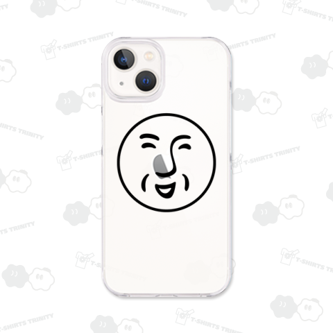 FULL MOON WITH FACE-顔付満月-