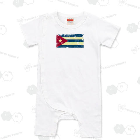 Grunge Flag of Cuba-汚れたキューバ国旗-