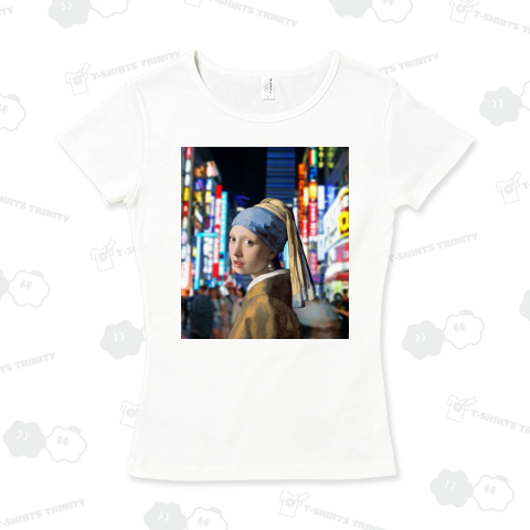 新宿の耳飾りの少女-真珠の耳飾りの少女-