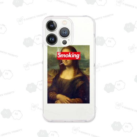 Smoking くわえタバコの女性 咥えタバコの女性 -the Mona Lisa モナ・リザ-