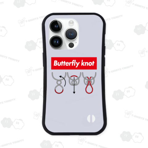 中間者結び(バタフライノット)butterfly knot