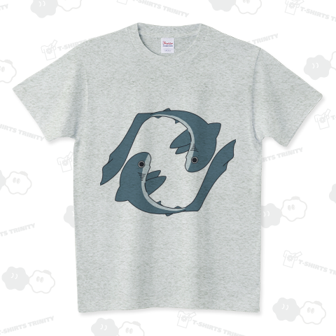 双子のニタリちゃん スタンダードTシャツ(5.6オンス)