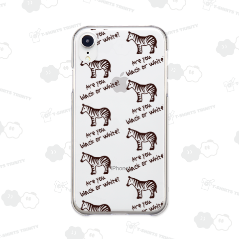 黒でも白でもなくシマウマです