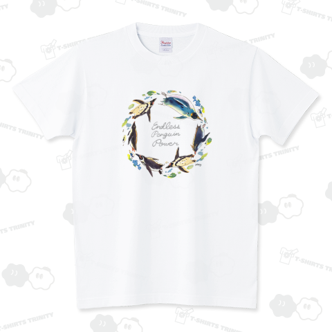 エンドレスペンギンパワー スタンダードTシャツ(5.6オンス)