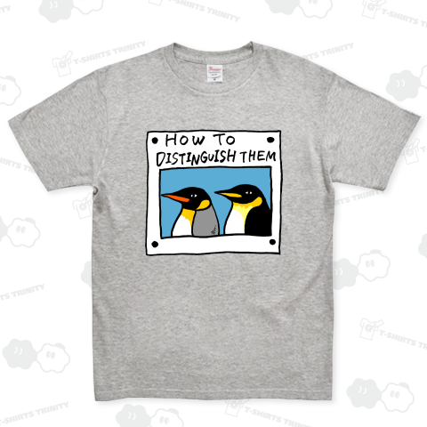 ペンギンとペンギン ベーシックTシャツ(5.0オンス)
