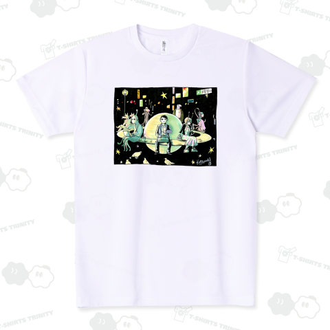 待ち合わせに最適な、駅前の土星