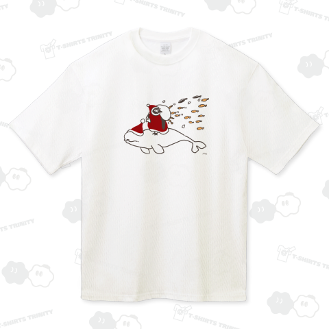 サンタが海にやってきた