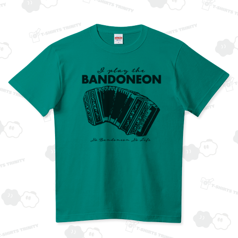 バンドネオン ハイクオリティーTシャツ(5.6オンス)